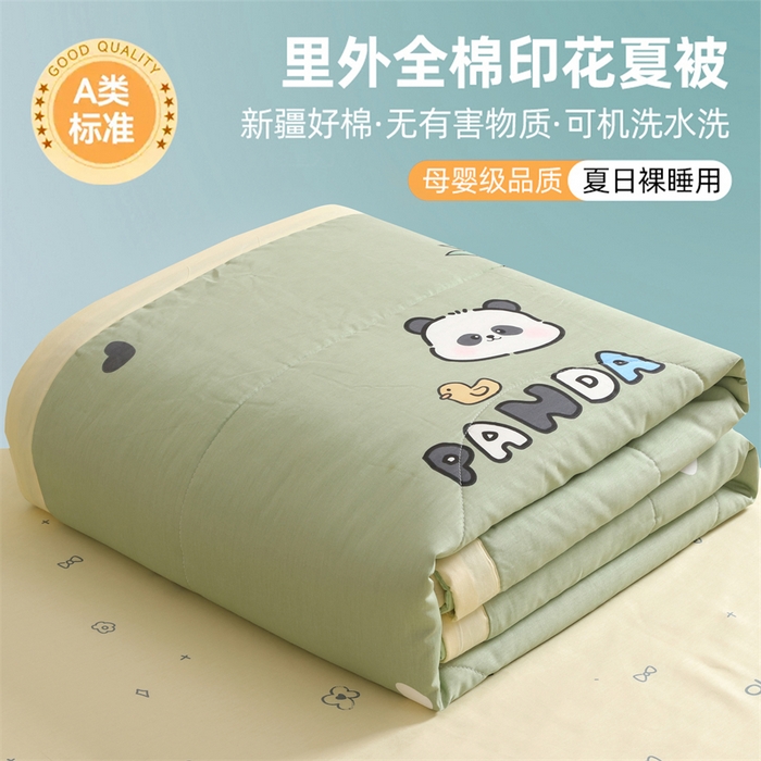 91家纺网 家纺一手货源 找家纺 （总）栩裕纺织 2026新款全棉印染棉花夏被夏凉被空调被