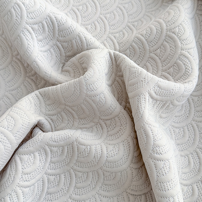 91家纺网 家纺一手货源 找家纺 冬然家纺 2026新款【快乐熊 云朵纹系列】冰豆豆凉席床裙款 云朵纹-咖