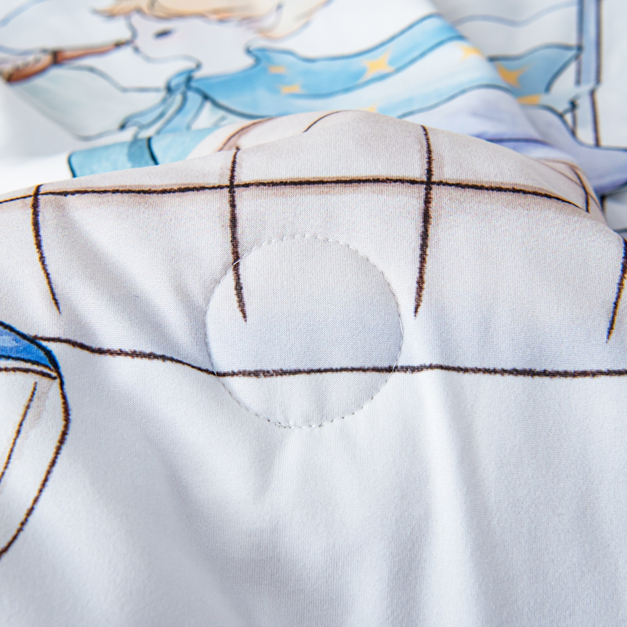 91家纺网 家纺一手货源 找家纺 吉咪兔家纺 2026新款桑蚕丝护肚防踢睡袋多功能盖毯宝宝夏被拥抱被儿童夏被儿童防踢被 小王子