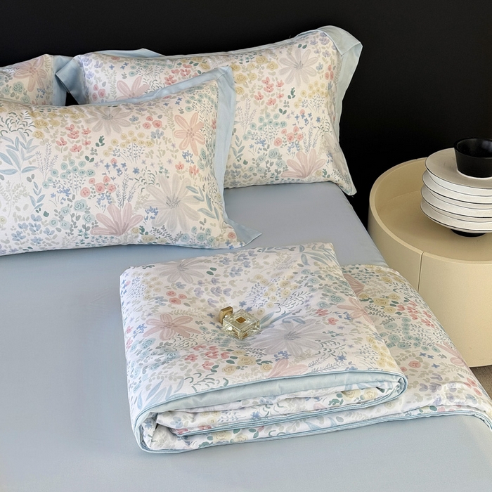 91家纺网 家纺一手货源 找家纺 （总）梵克保罗 2026新款简约莱赛尔夏被夏凉被空调被