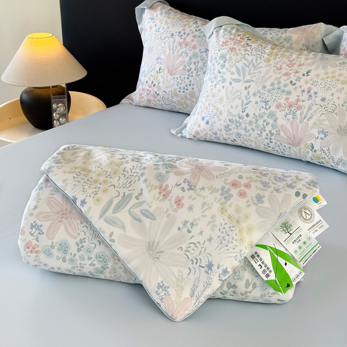 91家纺网 家纺一手货源 找家纺 梵克保罗 2026新款简约莱赛尔夏被夏凉被空调被 星丛