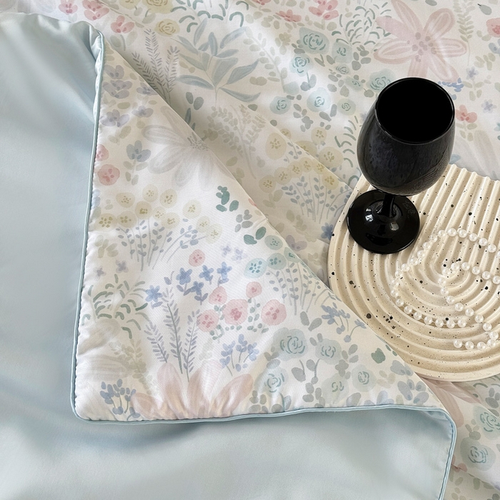 91家纺网 家纺一手货源 找家纺 梵克保罗 2026新款简约莱赛尔夏被夏凉被空调被 星丛