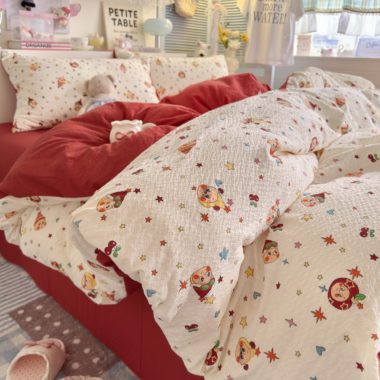 91家纺网 家纺一手货源 找家纺 （总）铺尚美家纺 2026 新款A类复合加厚三明治抗菌碳光冰丝席子凉席三件套