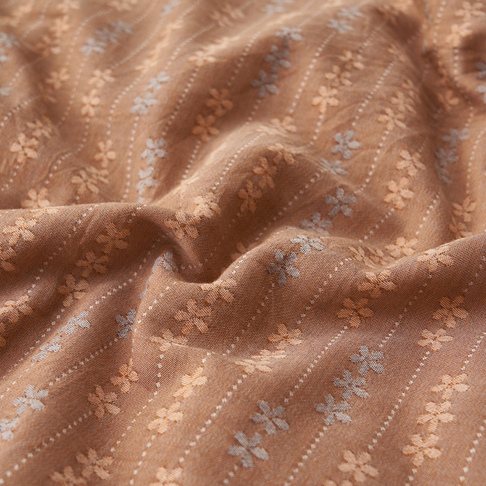 91家纺网 家纺一手货源 找家纺 简如 2026新款全棉60提花里外纯棉棉花夏凉被四件套 慧荣-驼米