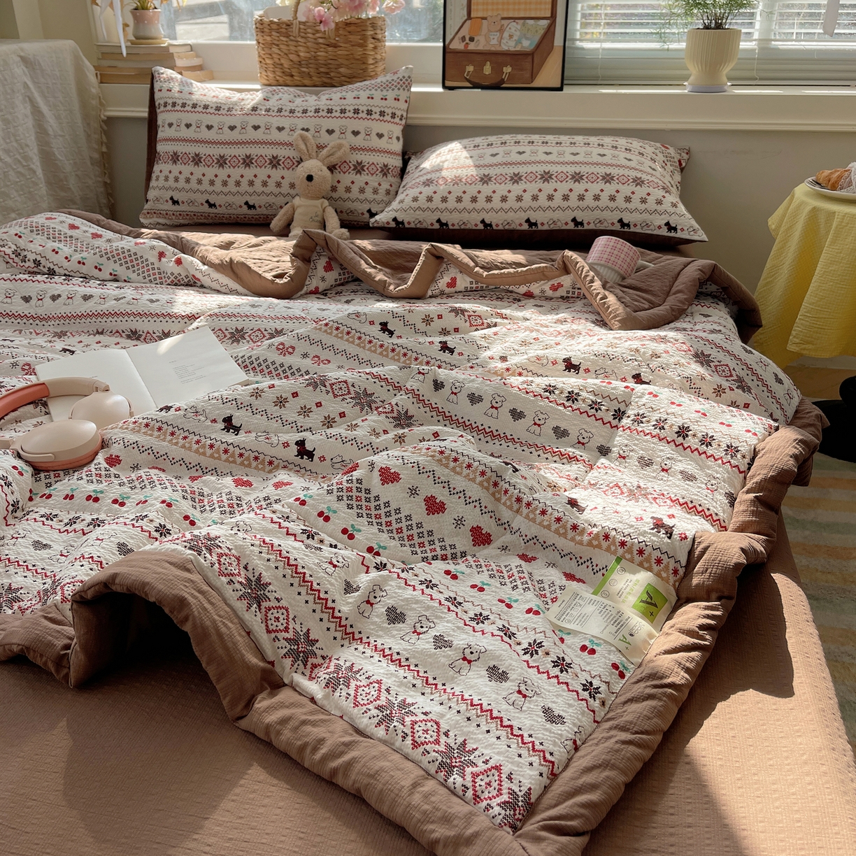 （总）宝士康家纺 2026新款10A抗菌泡芙棉多巴胺夏被夏凉被空调被