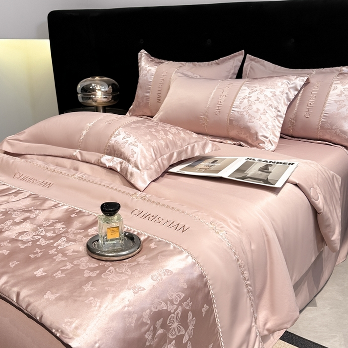 91家纺网 家纺一手货源 找家纺 （总）金牛座家纺 2026新款水洗丝柔提花夏被空调被四件套