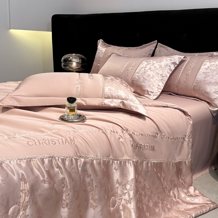 91家纺网 家纺一手货源 找家纺 （总）金牛座家纺 2026新款水洗丝柔提花夏被空调被四件套