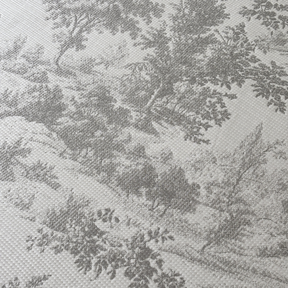 91家纺网 家纺一手货源 找家纺 金艾草 2026春夏新款PE凉感床裙款凉席席子空调软席 清新-灰色