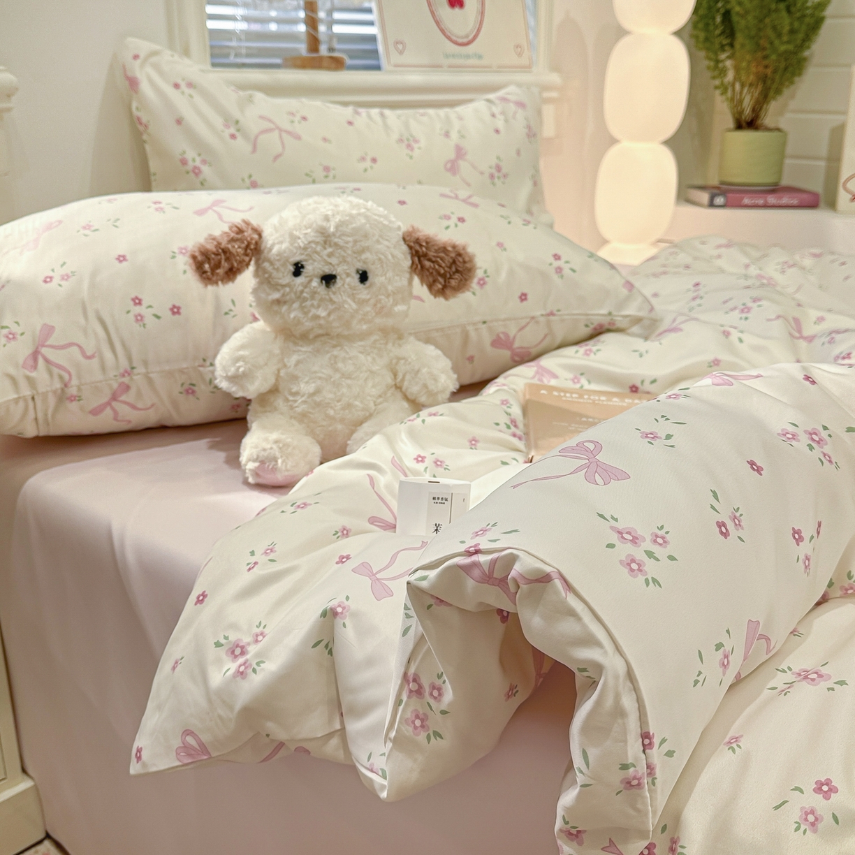 91家纺网 家纺一手货源 找家纺 （总）老K (原美阁） 2026新款夏季冰丝四件套印花简约水洗真丝单被套