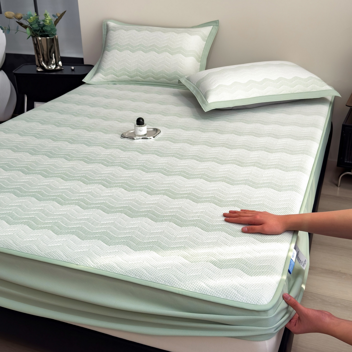 91家纺网 家纺一手货源 找家纺 （总）席世家 2026新款色织提花凉席席子