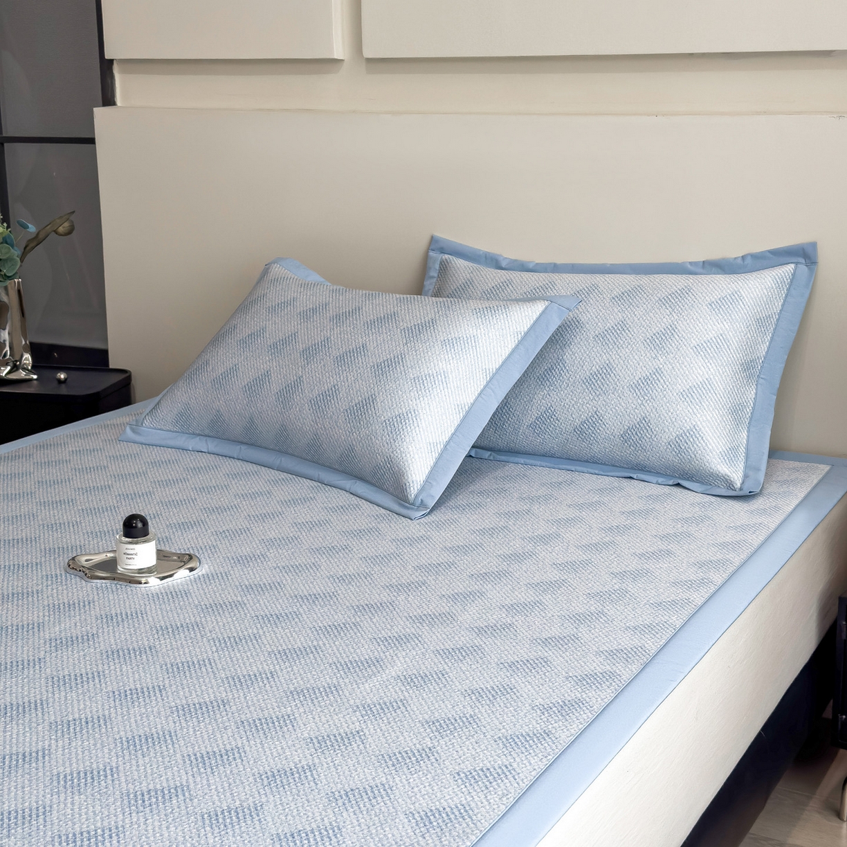 91家纺网 家纺一手货源 找家纺 （总）席世家 2026新款色织提花凉席席子