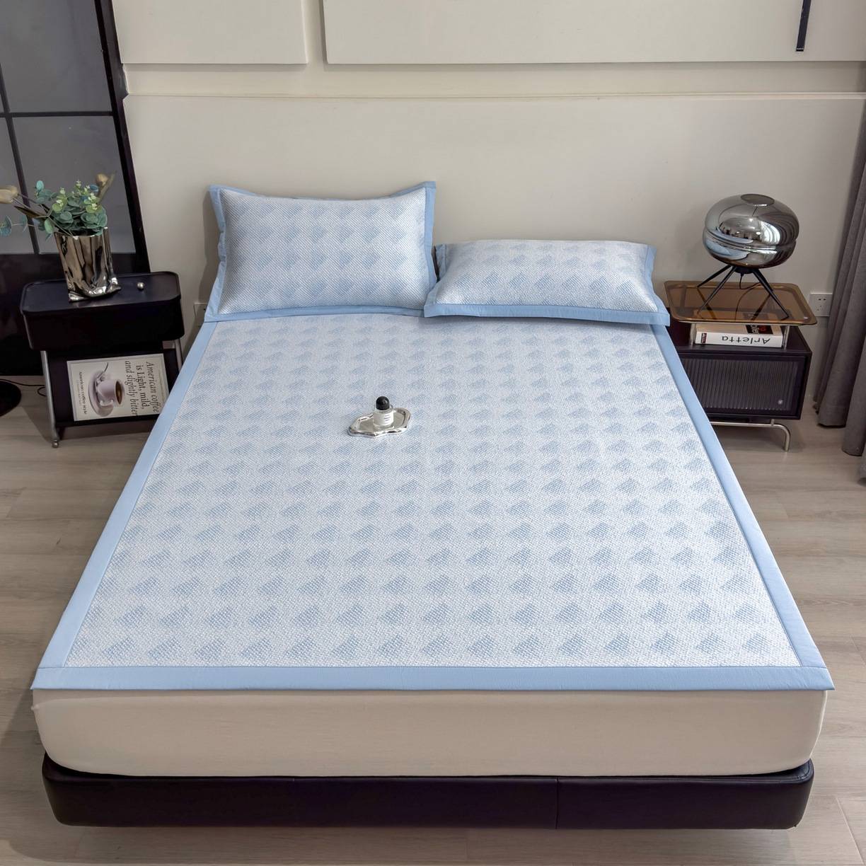 91家纺网 家纺一手货源 找家纺 （总）席世家 2026新款色织提花凉席席子