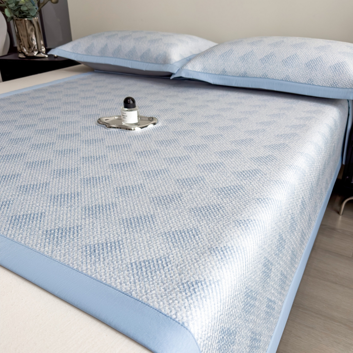 91家纺网 家纺一手货源 找家纺 （总）席世家 2026新款色织提花凉席席子