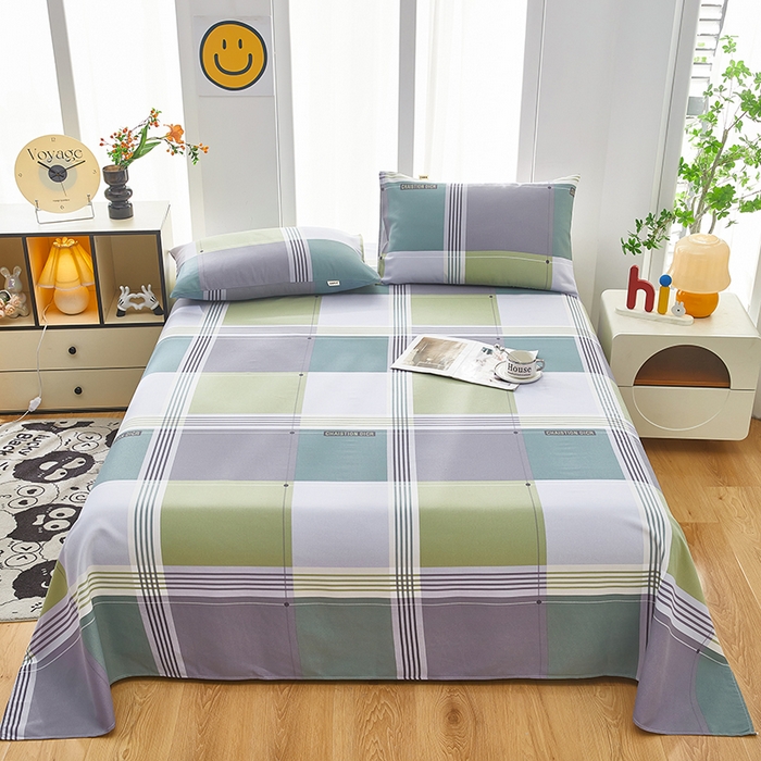 91家纺网 家纺一手货源 找家纺 （总）希廷顿 2025新款床单款原棉老粗布凉席席子