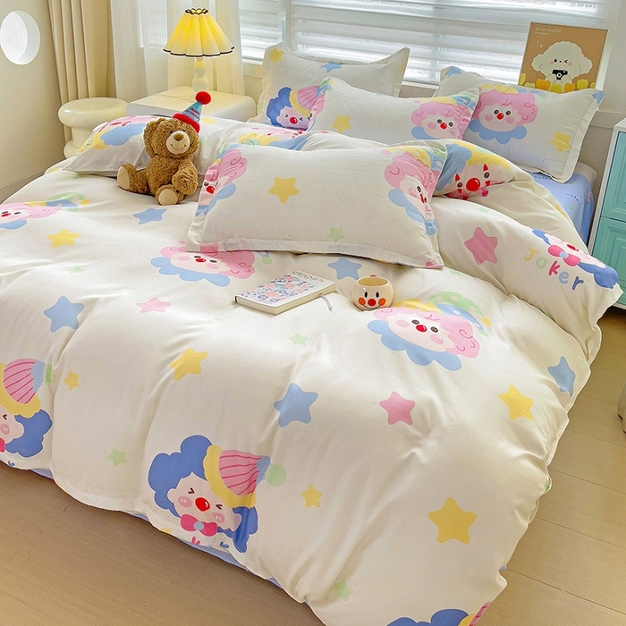 91家纺网 家纺一手货源 找家纺 （总）港岛妹妹 2025年春夏新款芦荟棉印花四件套