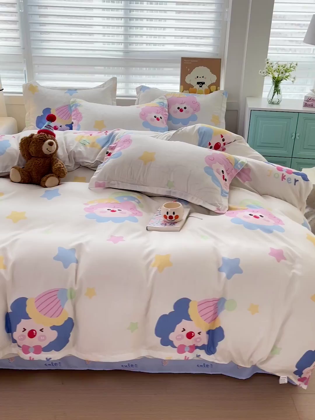 91家纺网 家纺一手货源 找家纺 （总）港岛妹妹 2025年春夏新款芦荟棉印花四件套