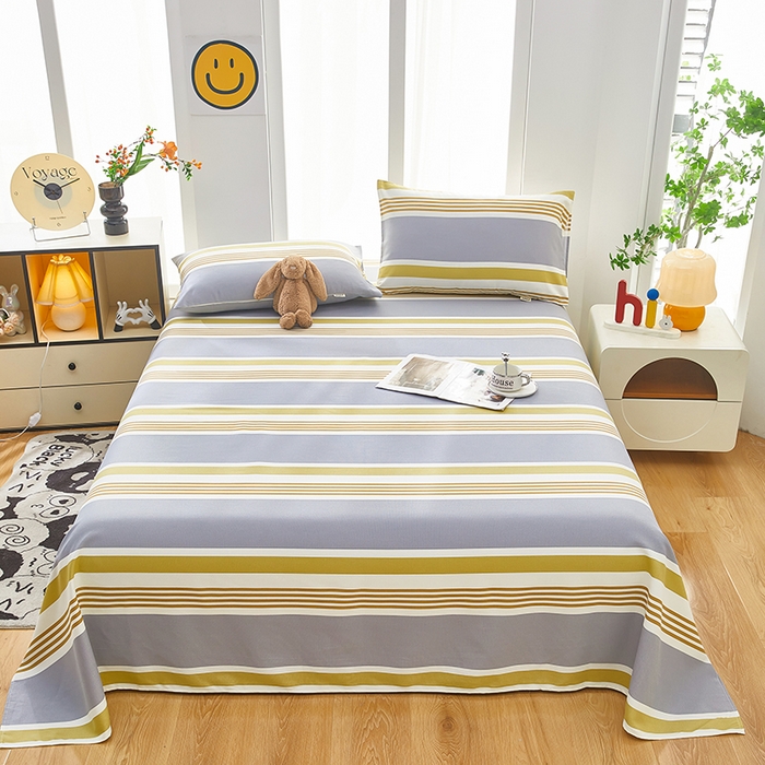 91家纺网 家纺一手货源 找家纺 （总）希廷顿 2025新款床单款原棉老粗布凉席席子