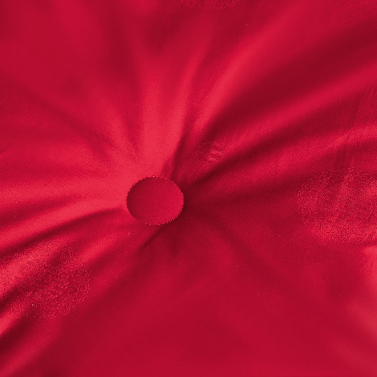 91家纺网 家纺一手货源 找家纺 甜咪咪婚庆 2026新款婚庆结婚全棉50双股100支长绒棉提花喜被被芯四季被 龙凤团圆