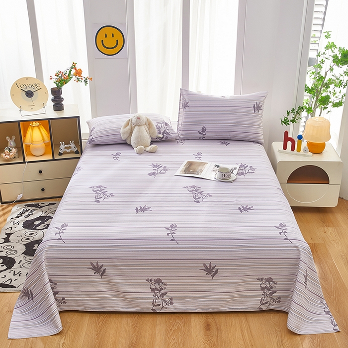 希廷顿 2025新款床单款原棉老粗布凉席席子 澜庭