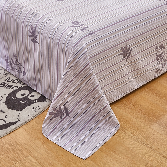 91家纺网 家纺一手货源 找家纺 希廷顿 2025新款床单款原棉老粗布凉席席子 澜庭