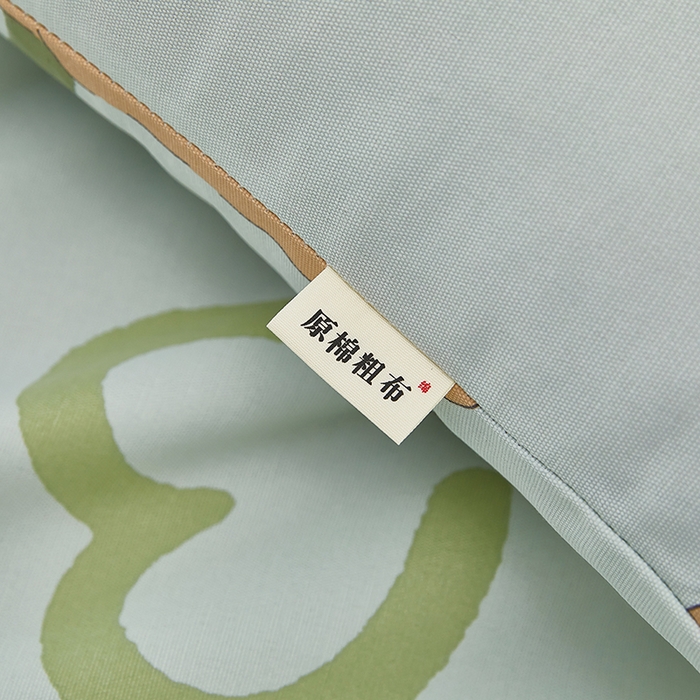 91家纺网 家纺一手货源 找家纺 希廷顿 2025新款床单款原棉老粗布凉席席子 泰迪熊