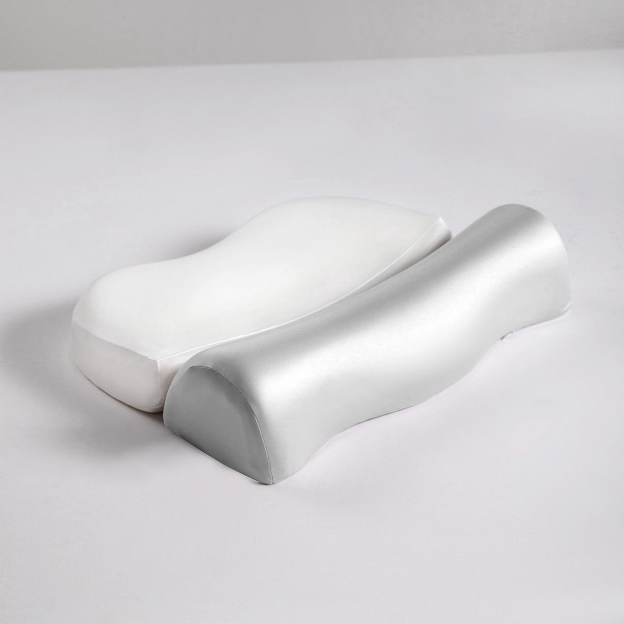 91家纺网 家纺一手货源 找家纺 初铭记忆枕 2026新款凉感牵引枕记忆枕枕头枕芯 灰色