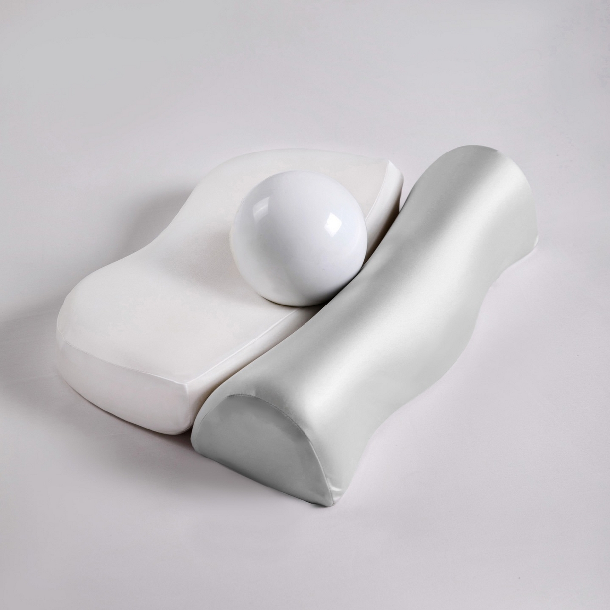 91家纺网 家纺一手货源 找家纺 初铭记忆枕 2026新款凉感牵引枕记忆枕枕头枕芯 灰色