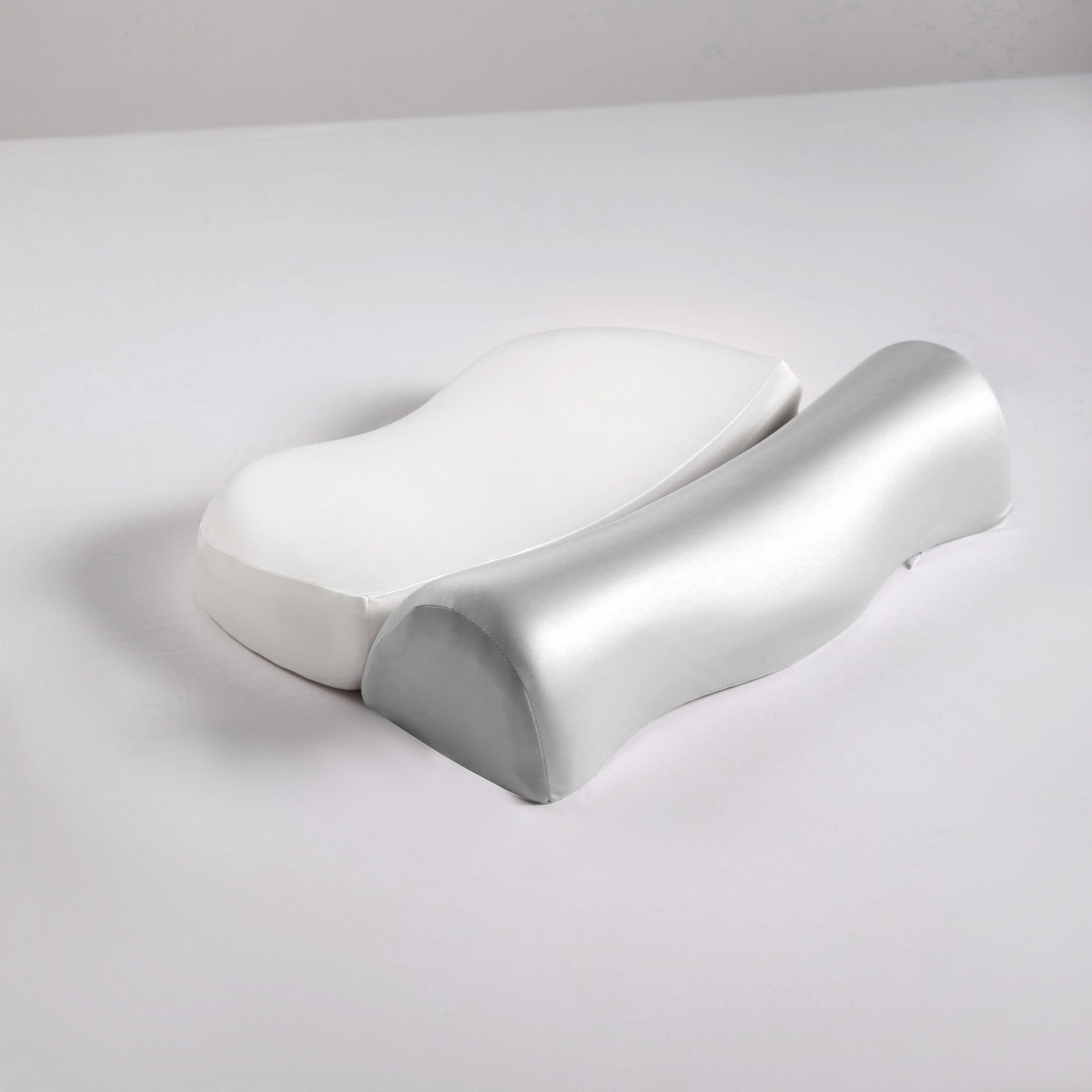 91家纺网 家纺一手货源 找家纺 初铭记忆枕 2026新款凉感牵引枕记忆枕枕头枕芯 灰色