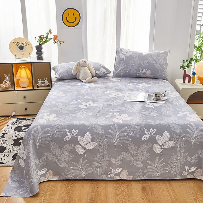 91家纺网 家纺一手货源 找家纺 希廷顿 2025新款床单款原棉老粗布凉席席子 语露