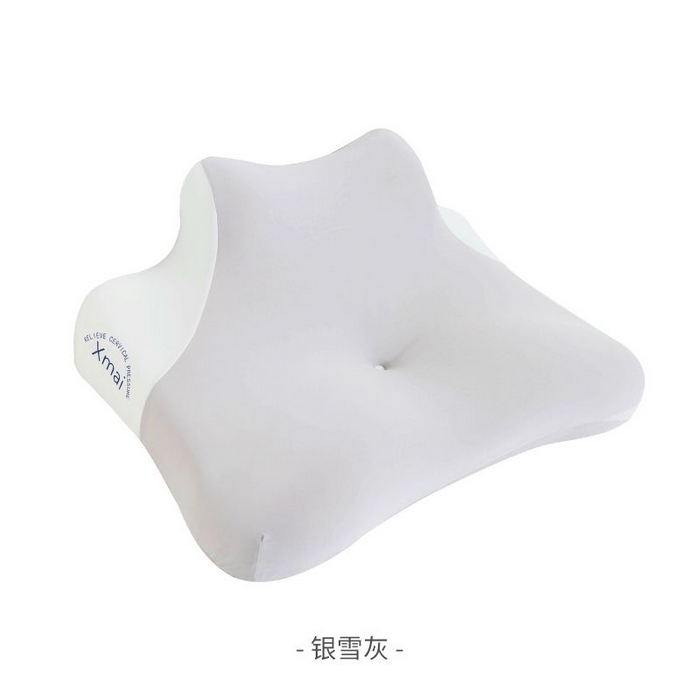 91家纺网 家纺一手货源 找家纺 初铭记忆枕 2026新款多功能趴趴枕枕头枕芯 银雪灰