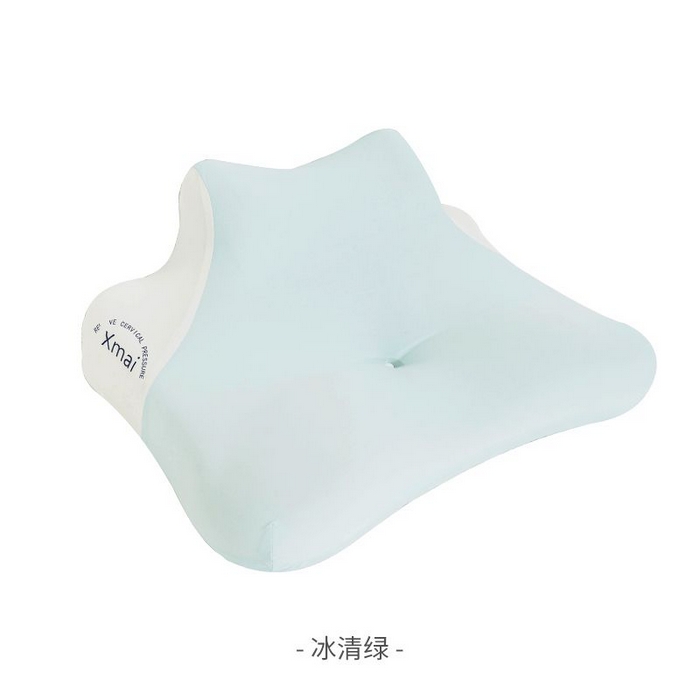 91家纺网 家纺一手货源 找家纺 初铭记忆枕 2026新款多功能趴趴枕枕头枕芯 冰清绿