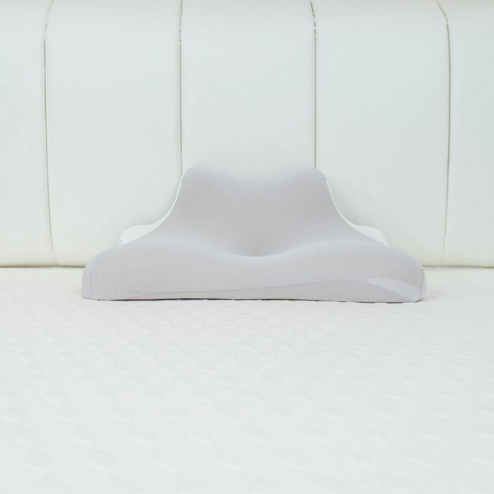 91家纺网 家纺一手货源 找家纺 初铭记忆枕 2026新款多功能趴趴枕枕头枕芯 银雪灰