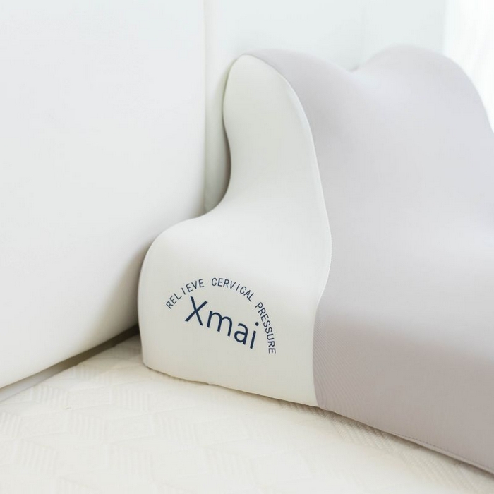 91家纺网 家纺一手货源 找家纺 初铭记忆枕 2026新款多功能趴趴枕枕头枕芯 银雪灰