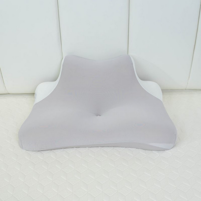 91家纺网 家纺一手货源 找家纺 初铭记忆枕 2026新款多功能趴趴枕枕头枕芯 银雪灰