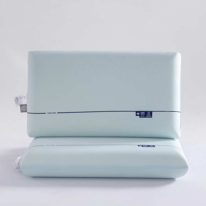 91家纺网 家纺一手货源 找家纺 初铭记忆枕 2026新款某朵同款慢回弹深睡太空记忆枕芯面包枕枕头枕芯 浅蓝