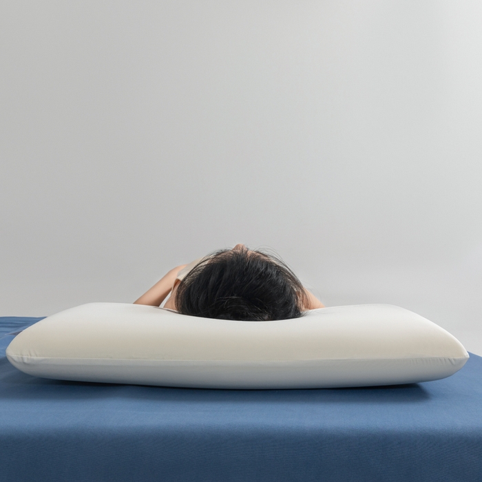 91家纺网 家纺一手货源 找家纺 初铭记忆枕 2026新款某朵同款慢回弹深睡太空记忆枕芯面包枕枕头枕芯 白色