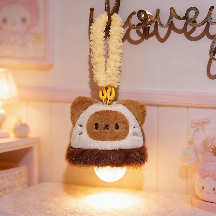 91家纺网 家纺一手货源 找家纺 （总）仟亿莱 2026新款歪耳暹罗猫挂扣小夜灯