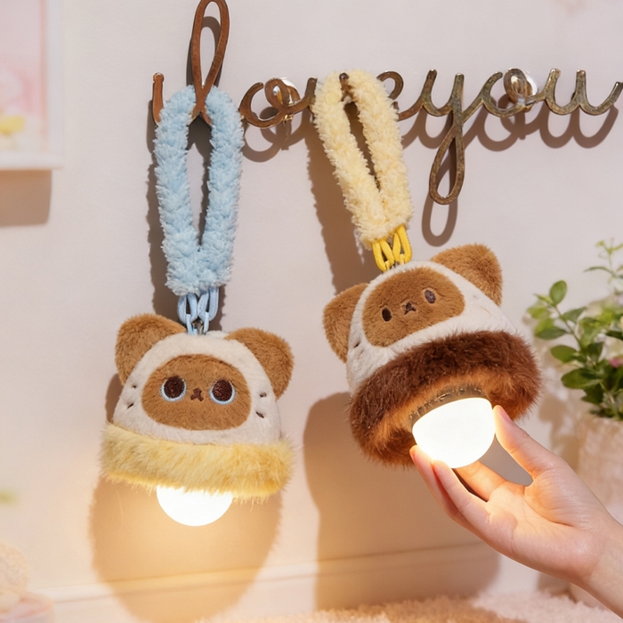 91家纺网 家纺一手货源 找家纺 仟亿莱 2026新款歪耳暹罗猫挂扣小夜灯 组合图仅供展示不可下单 14X17cm