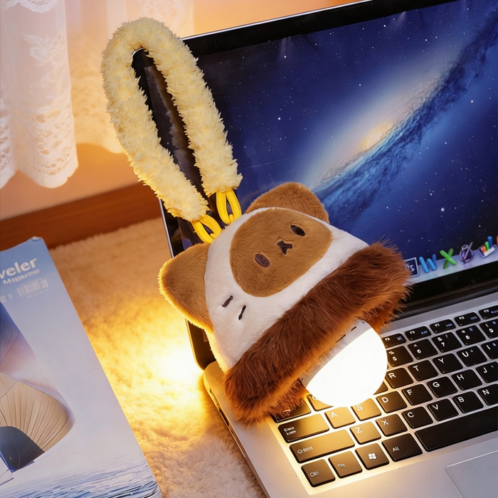 91家纺网 家纺一手货源 找家纺 仟亿莱 2026新款歪耳暹罗猫挂扣小夜灯 组合图仅供展示不可下单 14X17cm