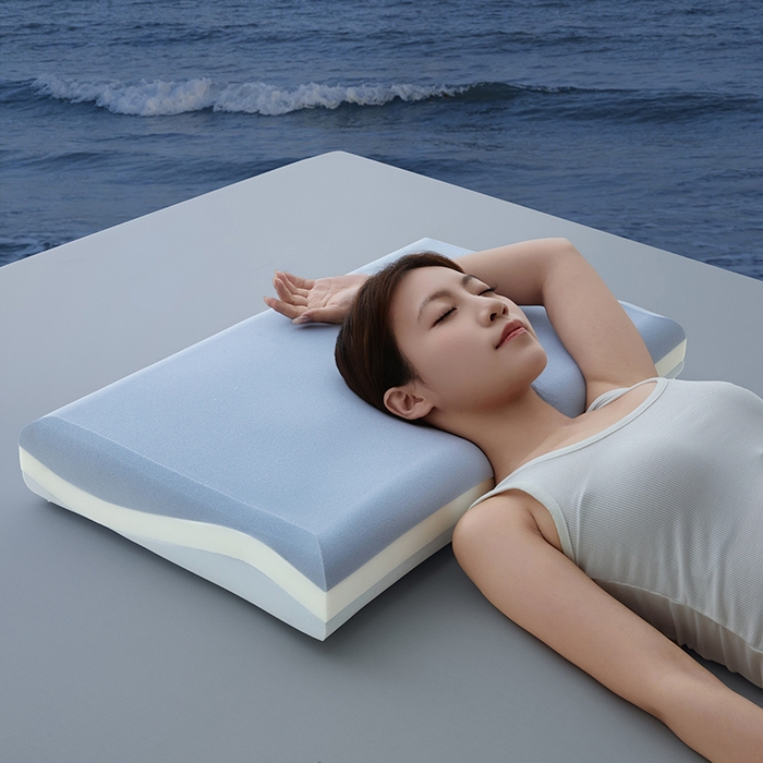 91家纺网 家纺一手货源 找家纺 锦鲤枕芯 2026爆款深睡眠Pro3.0 /2.0（40D）零压力记忆枕慢回弹护颈枕头枕芯 深睡眠Pro2.0  （双芯10cm）[枕芯+内套]