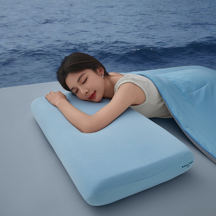 91家纺网 家纺一手货源 找家纺 锦鲤枕芯 2026爆款深睡眠Pro3.0 /2.0（40D）零压力记忆枕慢回弹护颈枕头枕芯 深睡眠Pro3.0  （三芯8cm）[枕芯+内套+深蓝枕套]