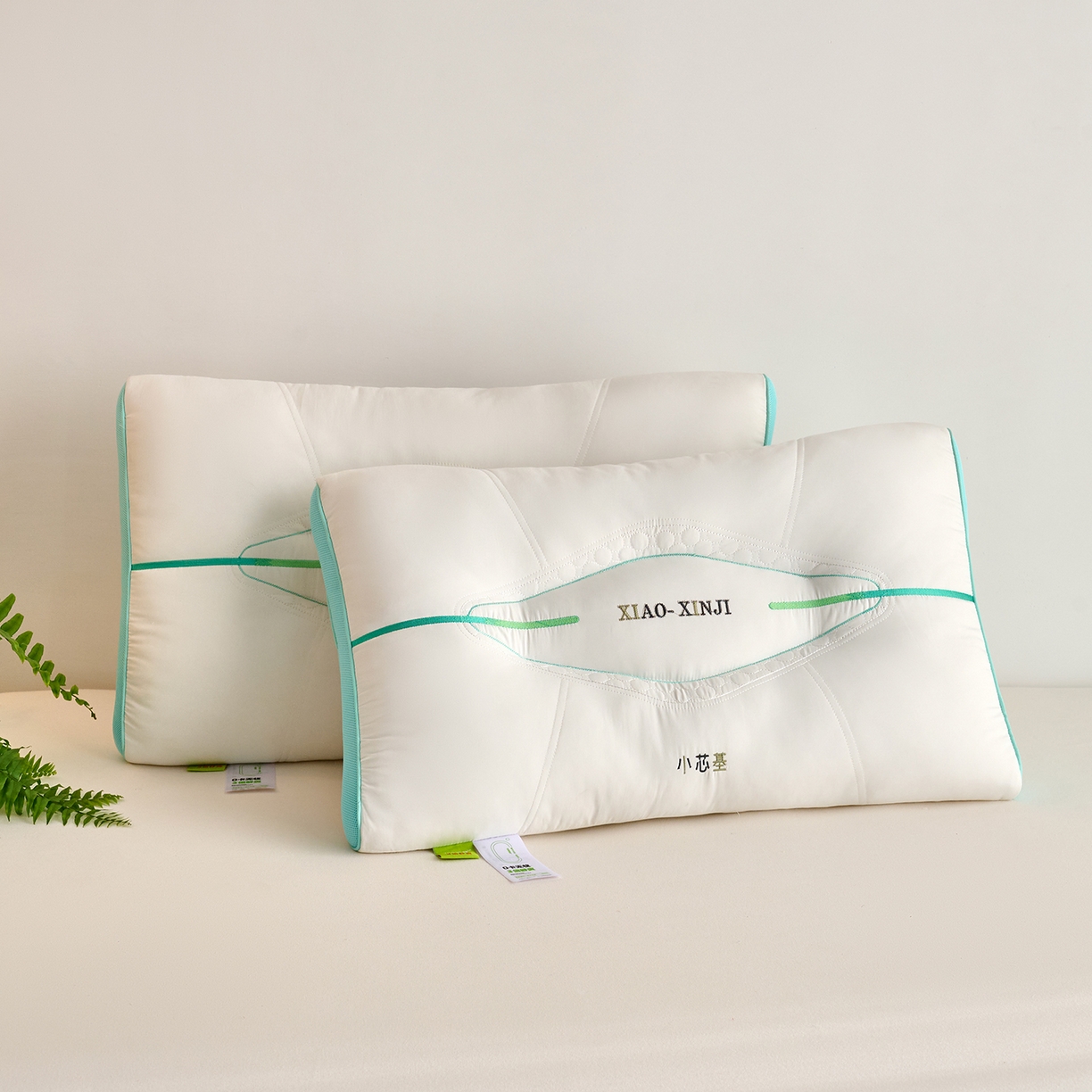 91家纺网 家纺一手货源 找家纺 鼎晟纺 2026新款小芯基定型护颈枕枕头枕芯 小芯基白色单只装