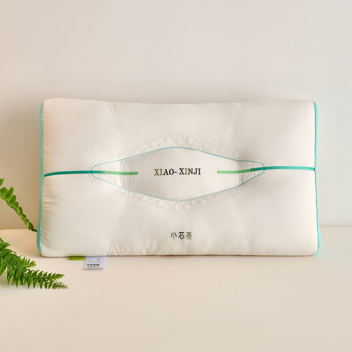 91家纺网 家纺一手货源 找家纺 鼎晟纺 2026新款小芯基定型护颈枕枕头枕芯 小芯基白色单只装