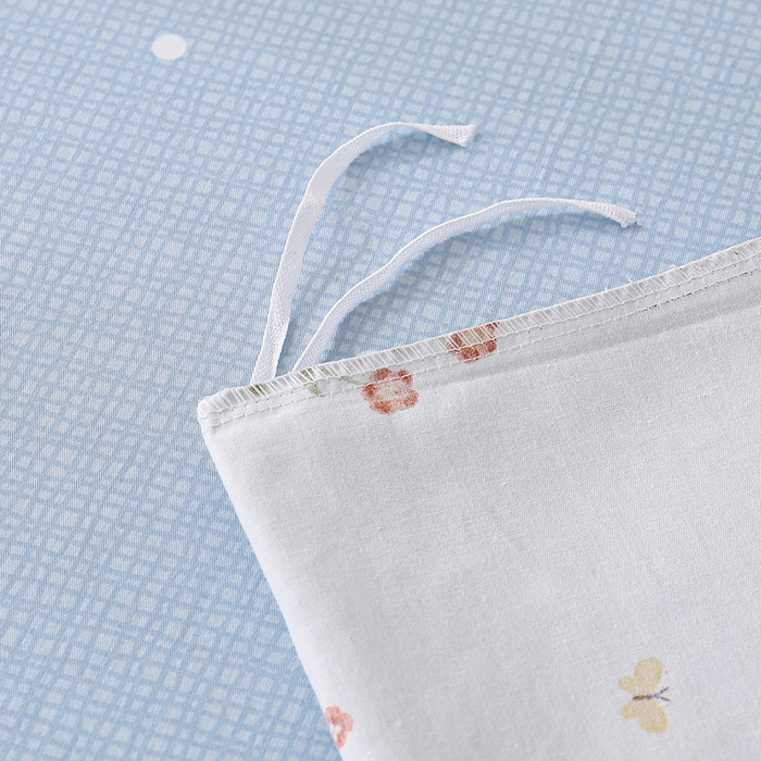 91家纺网 家纺一手货源 找家纺 宇彬家纺 2026直播新款13372A类全棉纯棉印花床单床笠款四件套和单被套喷气清新简约 花间小趣_红