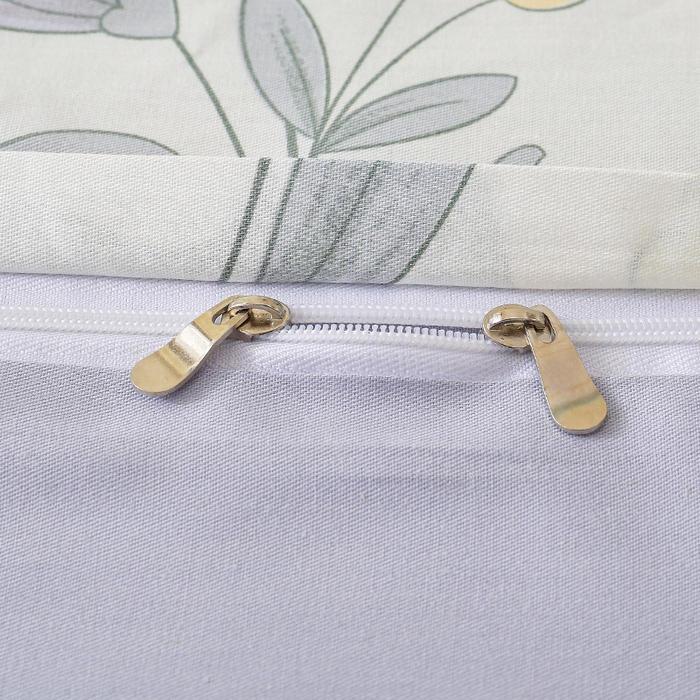 91家纺网 家纺一手货源 找家纺 宇彬家纺 2026直播新款13372A类全棉纯棉印花床单床笠款四件套和单被套喷气清新简约 诗情画意