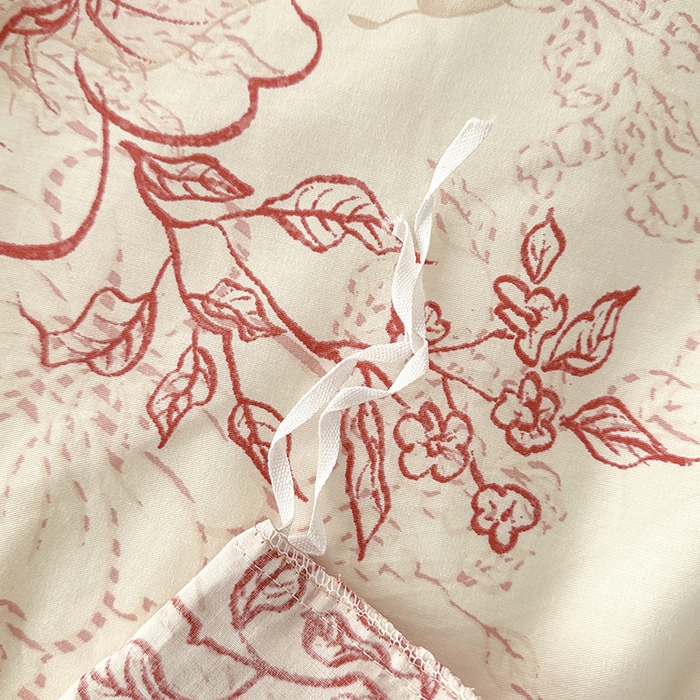 91家纺网 家纺一手货源 找家纺 宇彬家纺 2026直播新款13372A类全棉纯棉印花床单床笠款四件套和单被套喷气清新简约 东方国潮