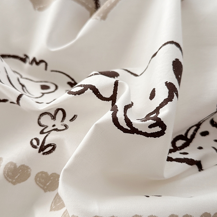 91家纺网 家纺一手货源 找家纺 宇彬家纺 2026直播新款13372A类全棉纯棉印花床单床笠款四件套和单被套喷气清新简约 布拉格调