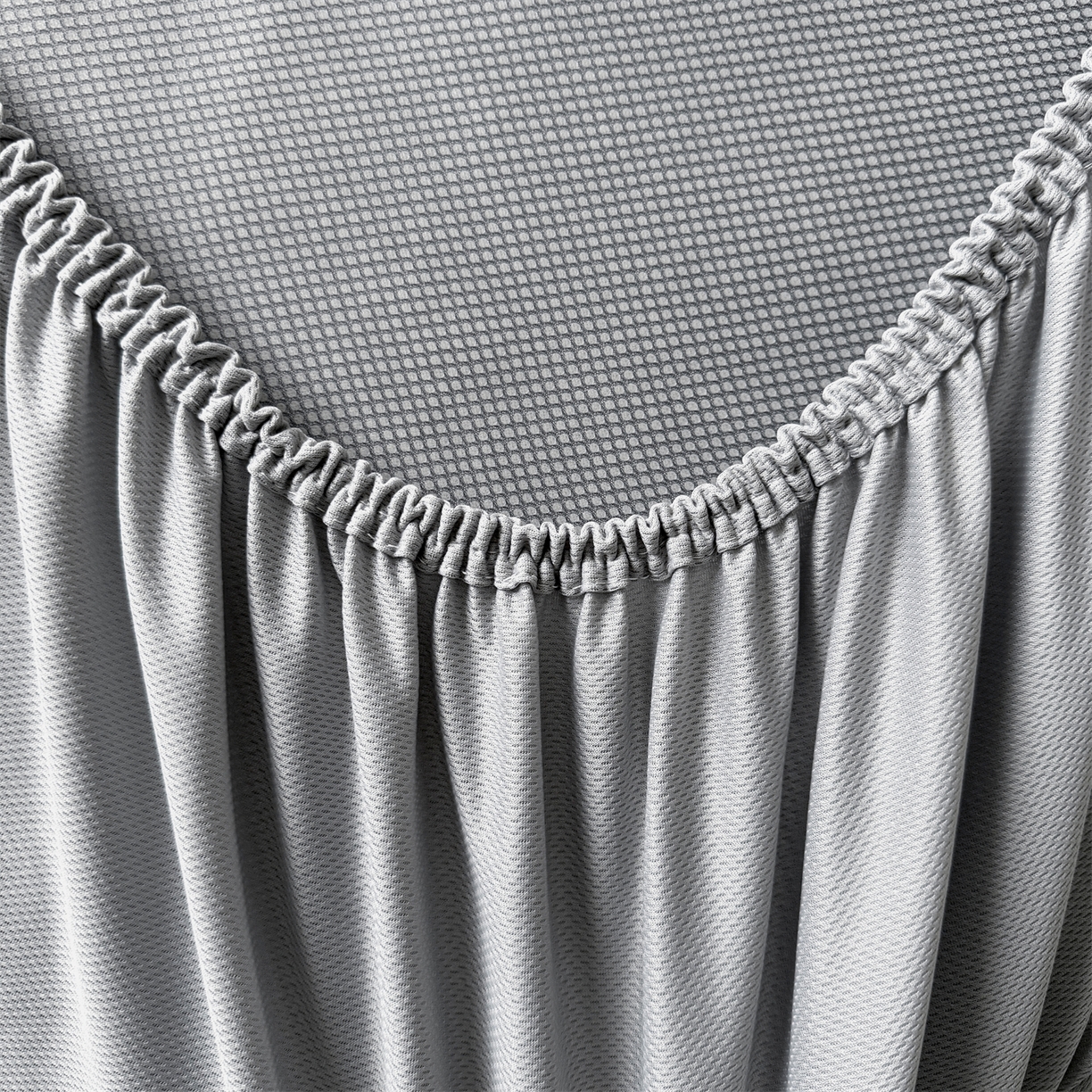 91家纺网 家纺一手货源 找家纺 慕木家纺 2026新品高端复合三明治PE乙纶双面提花610克冰豆豆凉席水墨丹青系列（提供买家秀） 床笠款水墨丹青-蓝