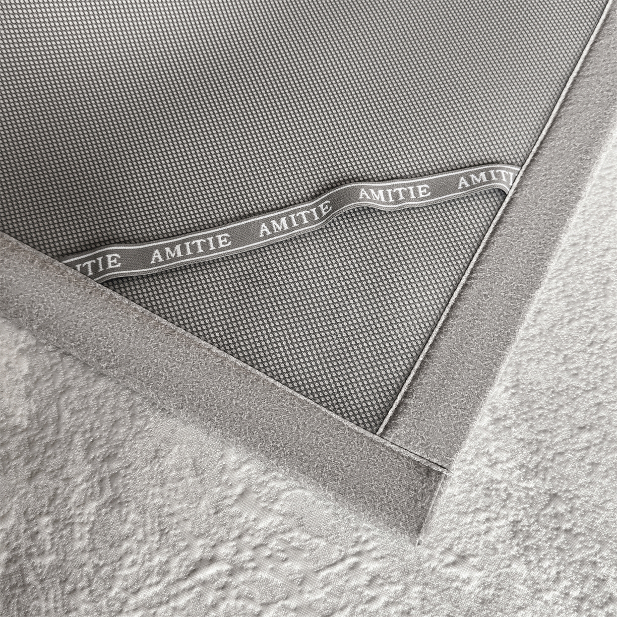 91家纺网 家纺一手货源 找家纺 慕木家纺 2026新品高端复合三明治PE乙纶双面提花610克冰豆豆凉席水墨丹青系列（提供买家秀） 床席款水墨丹青-灰