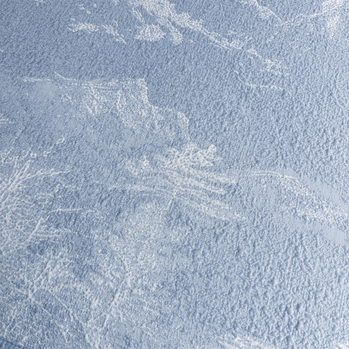 91家纺网 家纺一手货源 找家纺 慕木家纺 2026新品高端复合三明治PE乙纶双面提花610克冰豆豆凉席水墨丹青系列（提供买家秀） 床席款水墨丹青-蓝